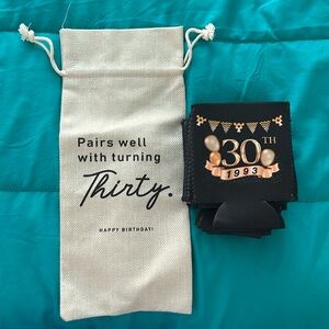 Wine bag and koozies